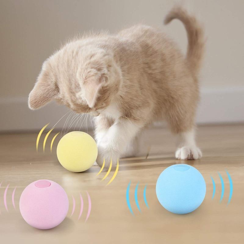 SmartBall™ - Balle intelligente d'apprentissage pour chat - Gros Minets